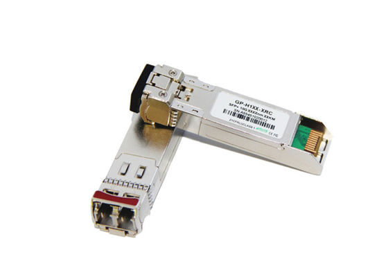 DDM / DOM 10G SFP मॉड्यूल 80 किमी दूरी 10 गीगाबिट ईथरनेट Sfp +