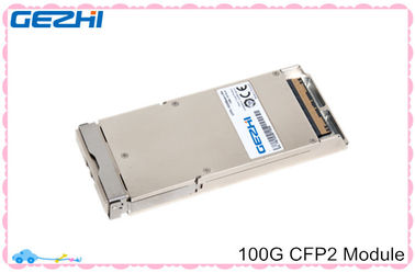 नियंत्रण रेखा कनेक्टर के साथ 100 GB / s CFP2 एमएसए 1310nm लैन WDM 10km ट्रांसीवर